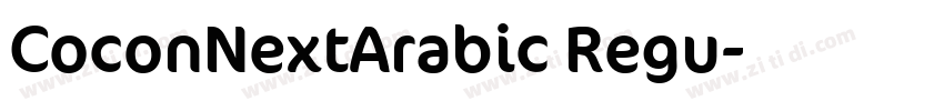 CoconNextArabic Regu字体转换